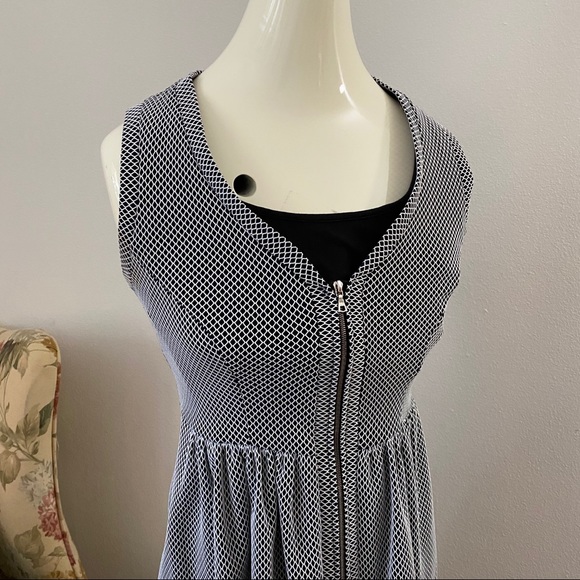 Sandro Zip Front Mini Dress - Picture 5 of 9